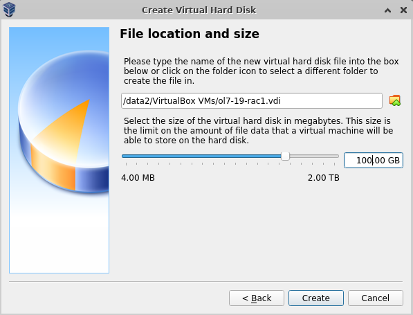 File location and size