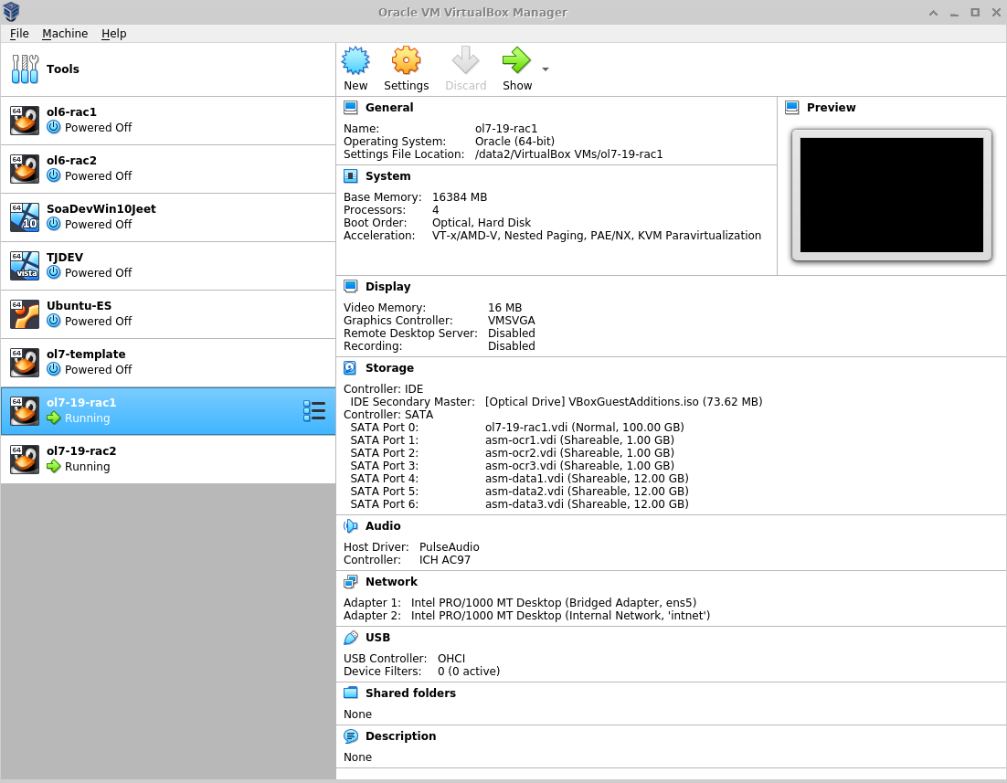 VM List
